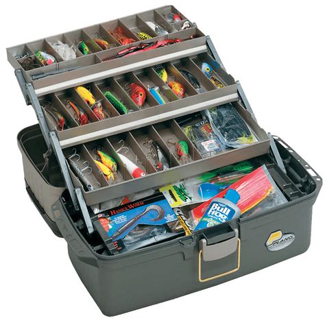 black metal tackle box|fishing tackle box clearance.